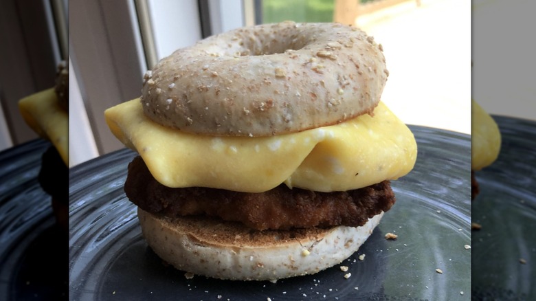 The discontinued Chicken, Egg & Cheese Bagel at Chick-fil-A