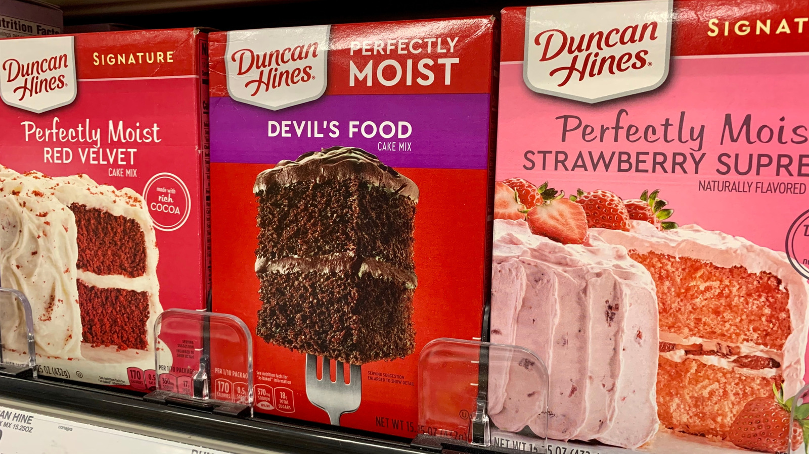 The Discontinued Duncan Hines Cake Mix That Was Once 'Loved In Hershey, Pennsylvania'