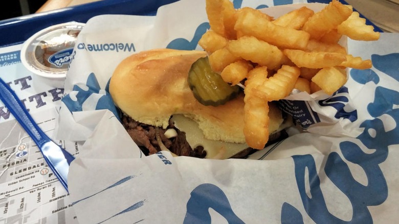Culver's Shaved Prime Rib Sandwich