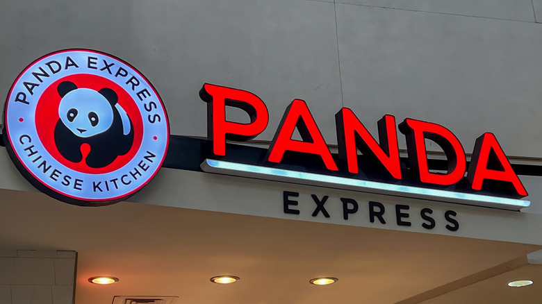 panda express signage
