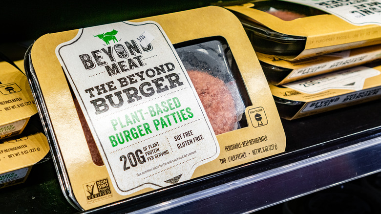Beyond Meat plant-based burger