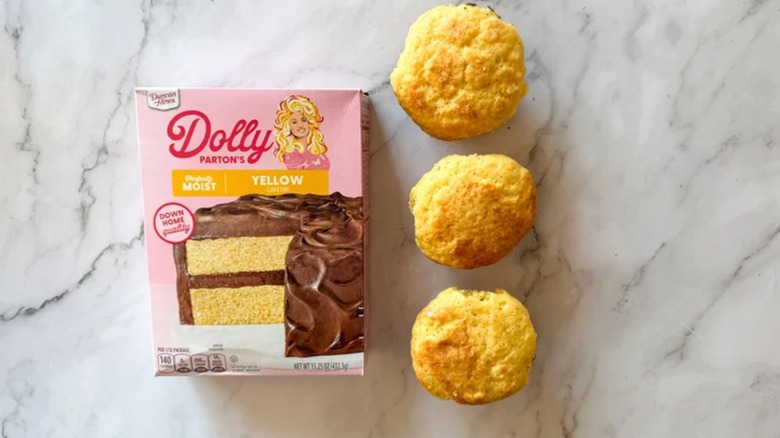 Dolly Parton's Yellow Boxed Cake Mix