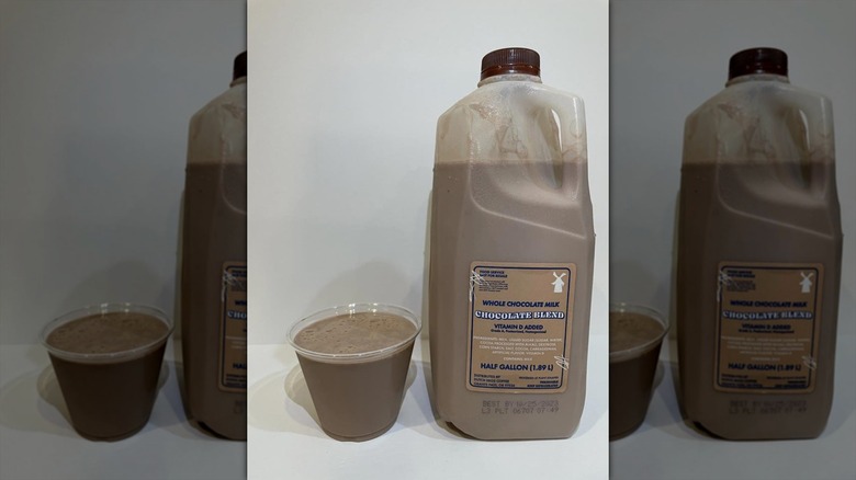 Dutch Bros whole chocolate milk