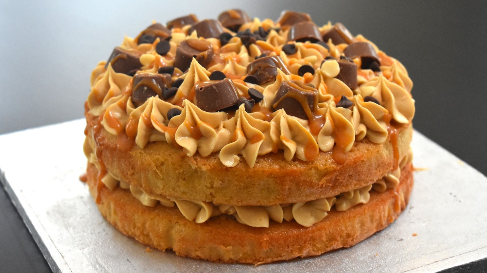 The Easiest Way To Ruin A Cake's Caramel Frosting Is A Common Mistake - Tasting Table