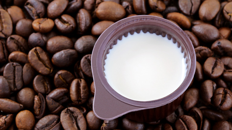 coffee creamer packet