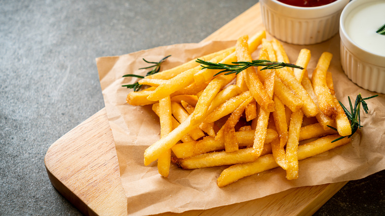 Fresh french fries