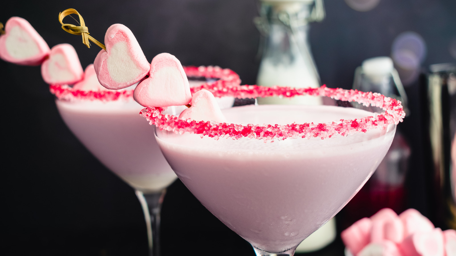 The Easy Touch That Turns Any Cocktail Into A Clever Valentine's Day Treat - Tasting Table