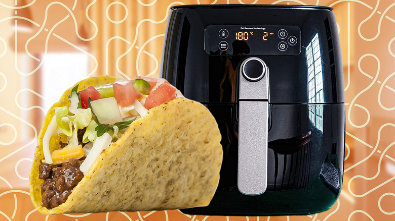 Hard taco and air fryer