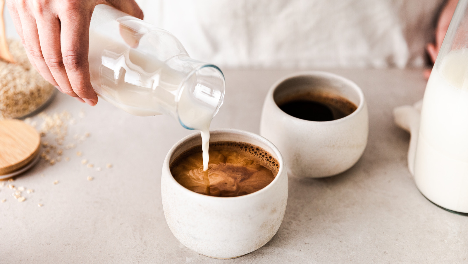 The Easy Way To Prevent Nut Milk From Curdling In Your Cup Of Coffee