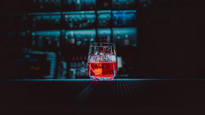 Eeyore's Requiem cocktail backlit
