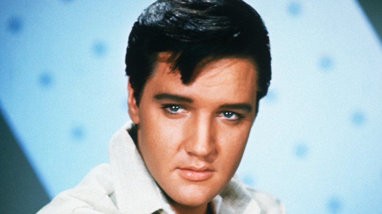 Elvis Presley closeup