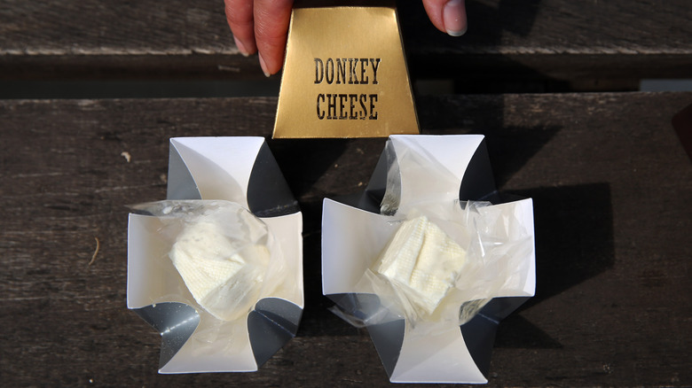 pule donkey cheese in packaging