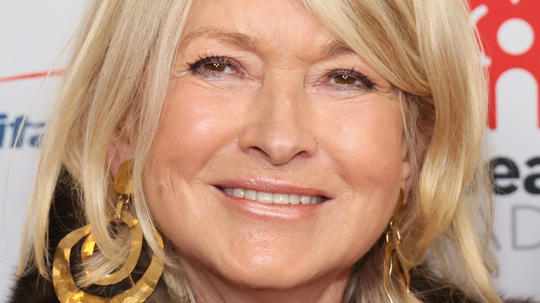 Close-up of Martha Stewart