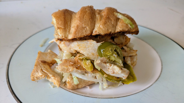 Firehouse Subs' spicy Cajun chicken sandwich