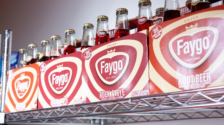 Cases of faygo rock n' rye