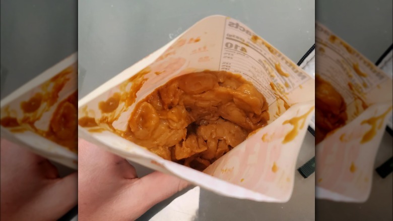 Top view of Original Cheddar Mac and Cheese packet