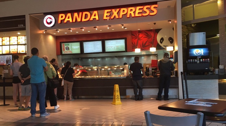 Panda Express in a mall
