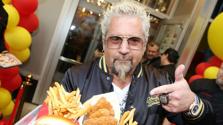 Guy Fieri posing