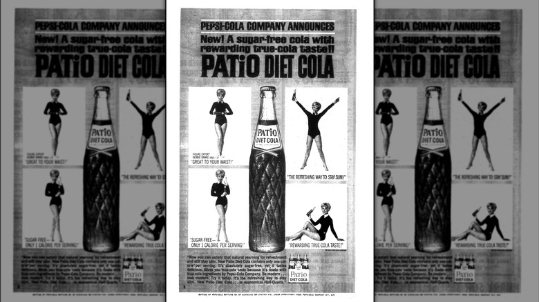 Patio Diet Cola advertisement 1963.
