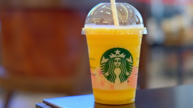 Starbucks Mango Frappuccino