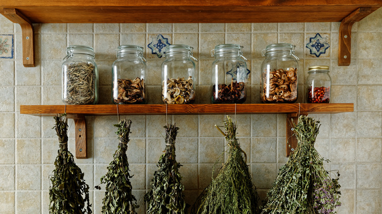 herb storage containers