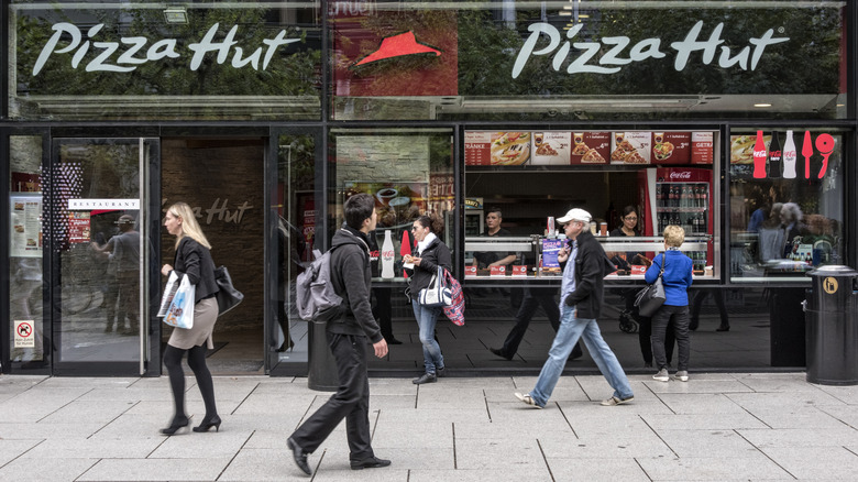 Pizza Hut location in Germany