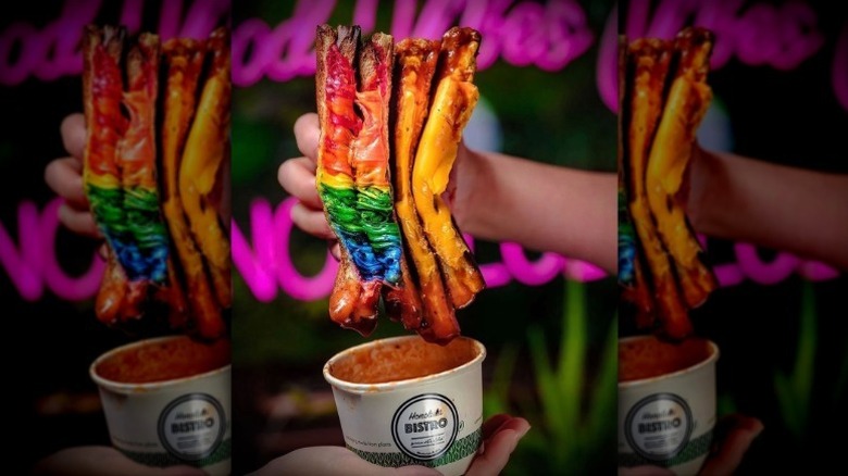 Honolulu Bistro grilled cheese sandwiches with soup