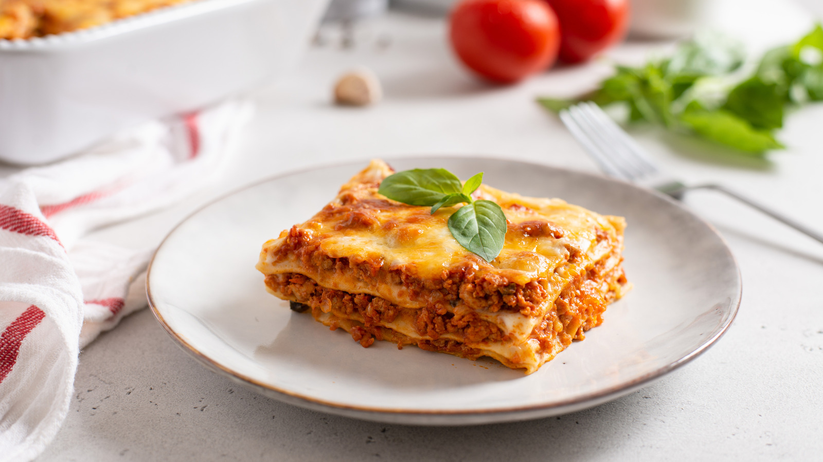 The Ground Beef Alternative That Upgrades Lasagna Instantly