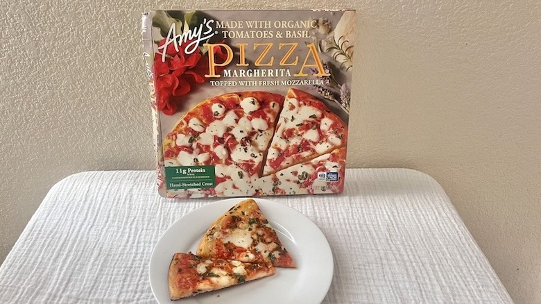 Amy's Margherita frozen pizza