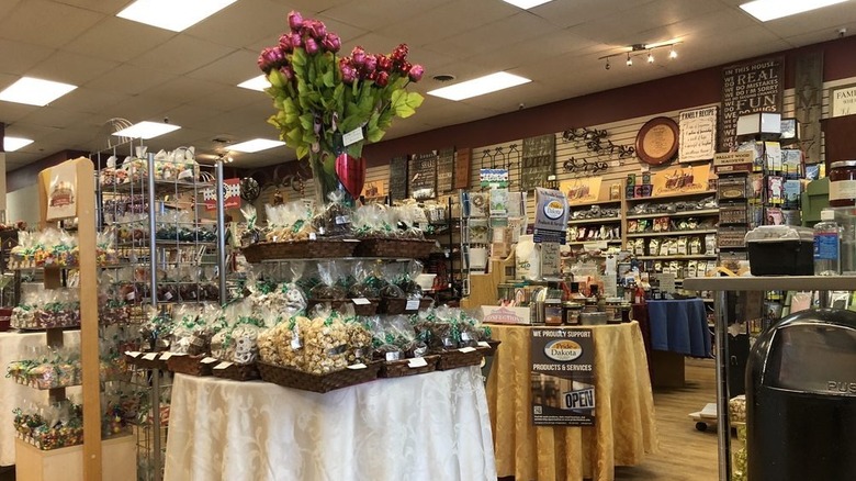 Store chock-full of confections, many containing chocolate