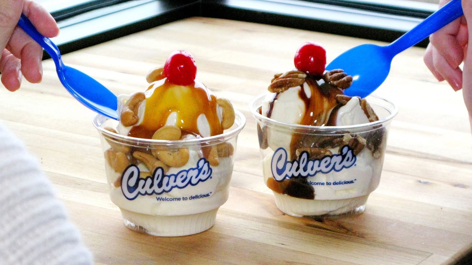 The Hands-Down Best Culver's Frozen Custard Flavor Is Based On A Classic Dessert And Topped With Fresh Fruit