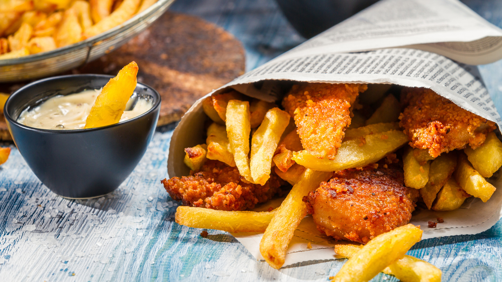 The Hands-Down Best Fish And Chips Come From A Popular Sit-Down Chain Restaurant
