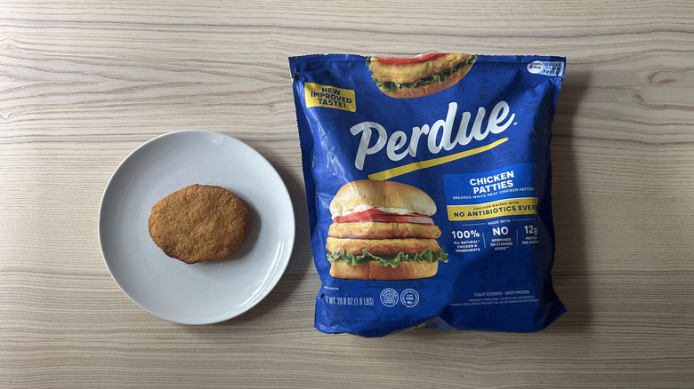 Perdue frozen chicken patty