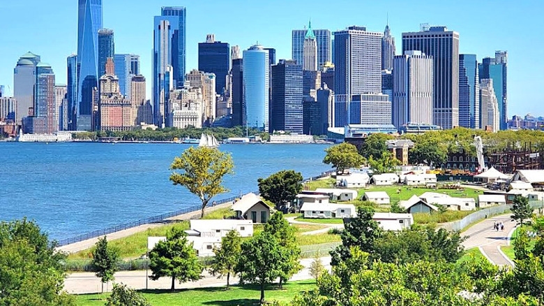 View of Manhattan from Governors Island