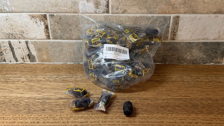Dad's root beer barrels in a bag