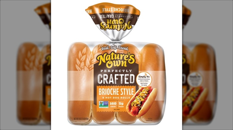 Nature's Own brioche-style hot dog rolls