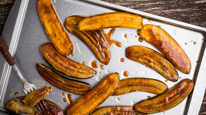 caramelized bananas