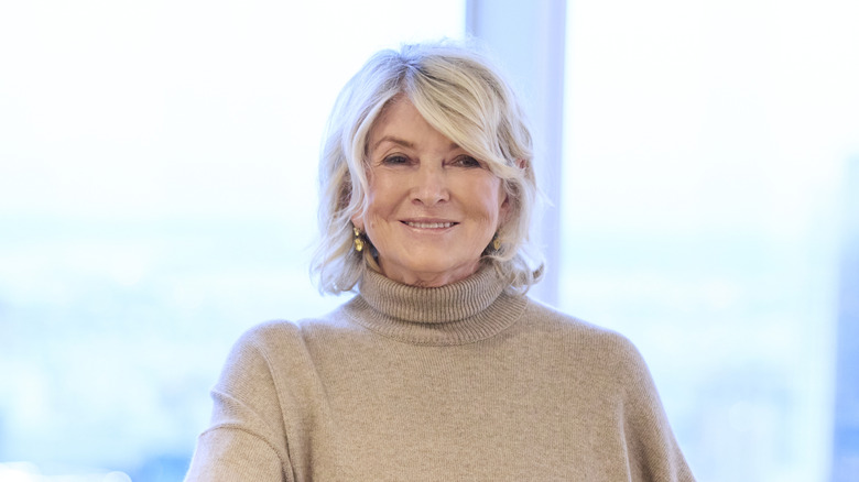 Martha Stewart smiling