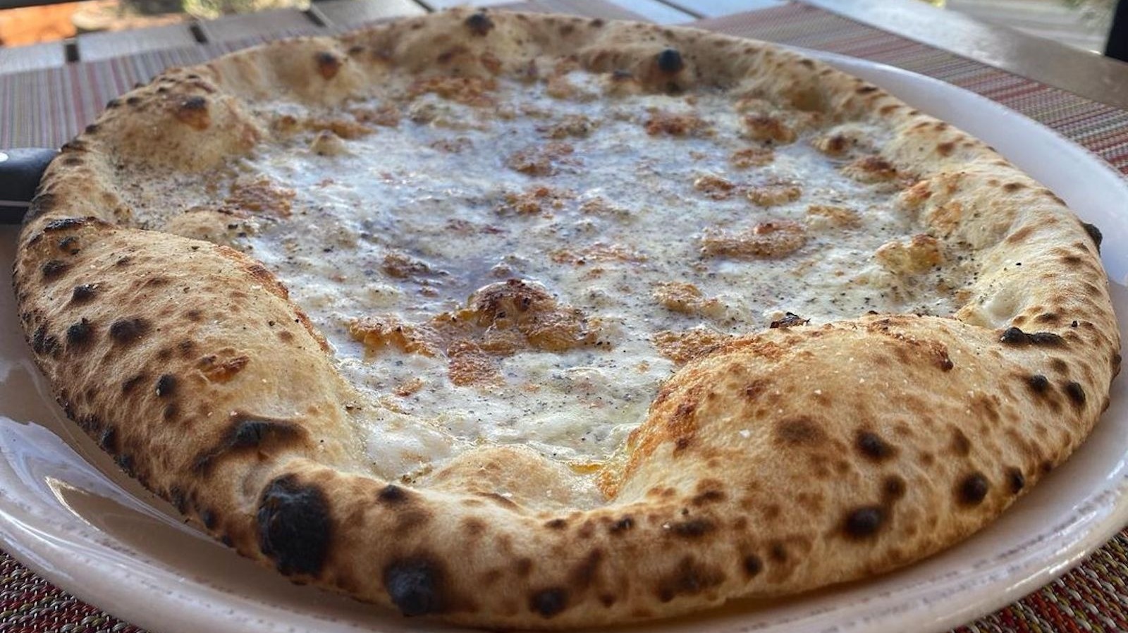 The Ice Cube Technique For Creamy Cacio E Pepe Pizza