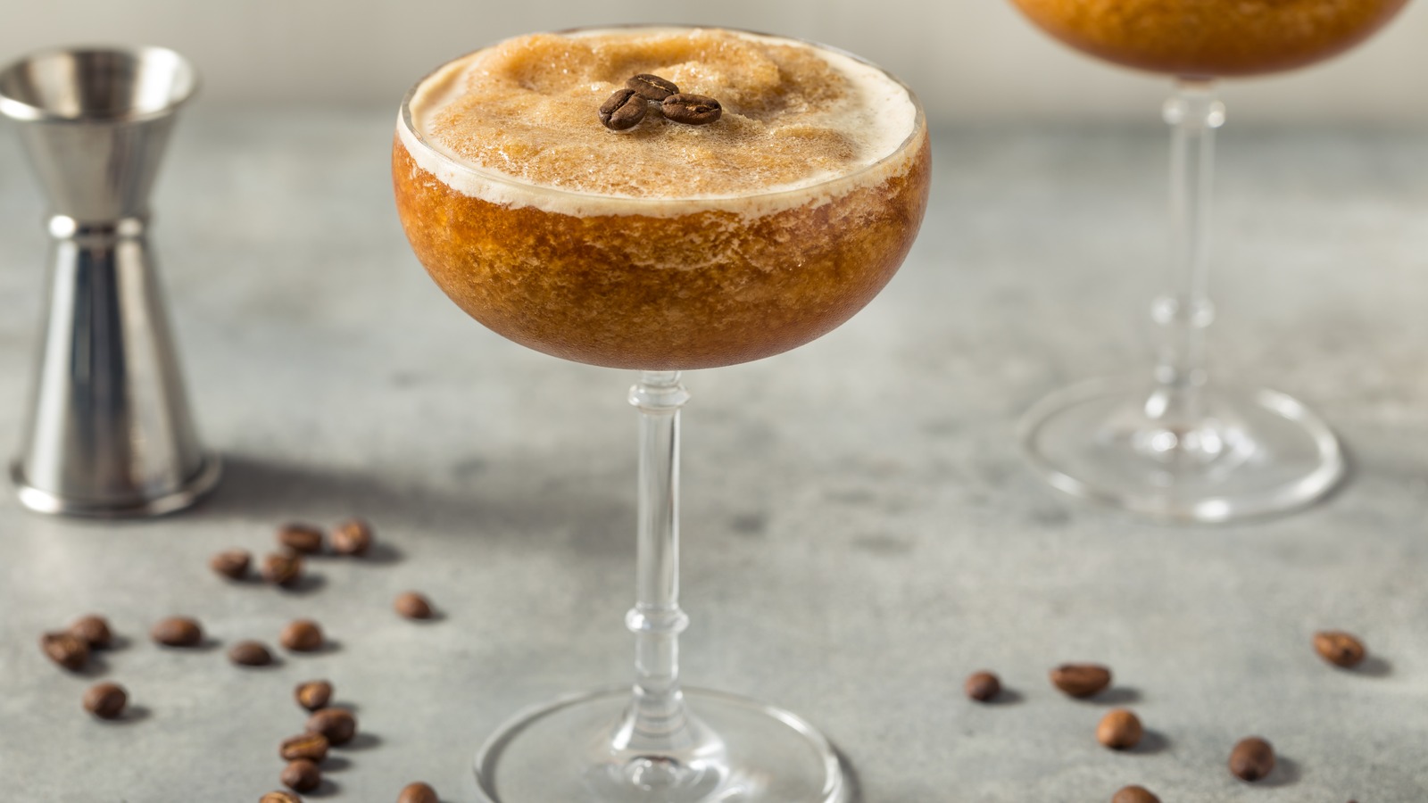 Make Frozen Espresso Martinis Faster With An Ice Cube Tray