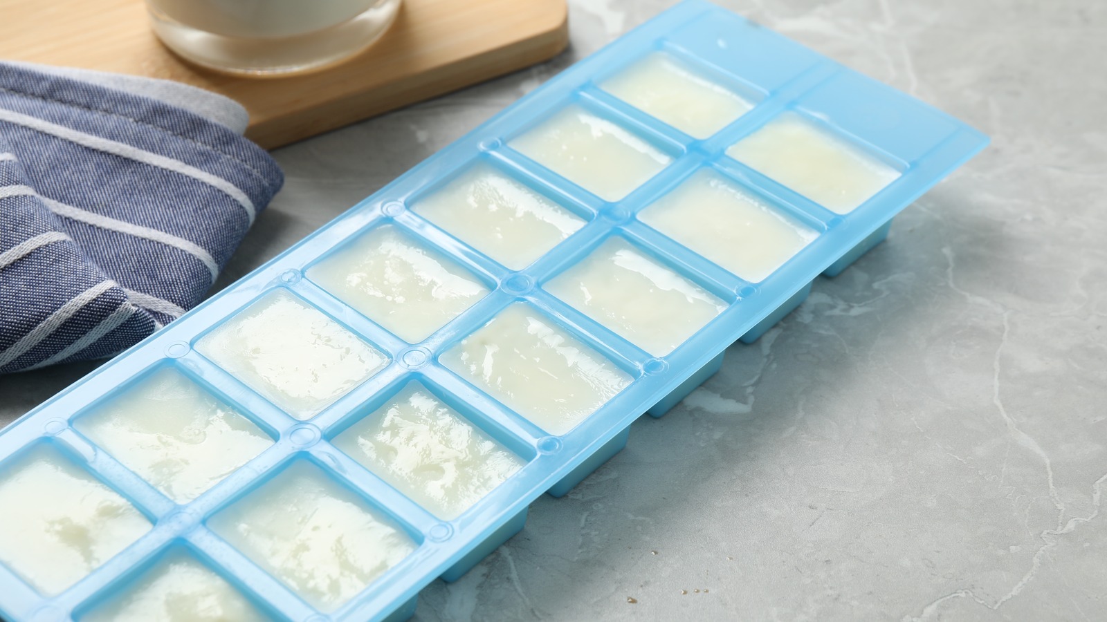 The Ice Cube Tray Milk Hack For Creamy Smoothies On Demand