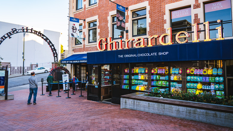 Ghirardelli Square in San Francisco, located near the city's only In-N-Out