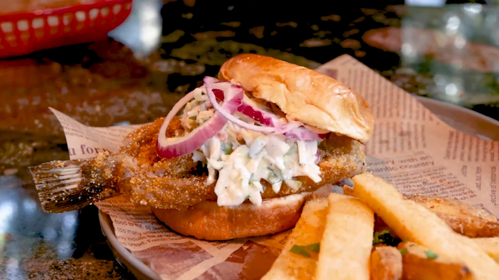 The Iconic Florida Fish Sandwich That's Served With The Tail Still Attached - Tasting Table