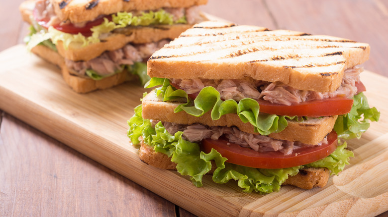 Tuna salad sandwiches
