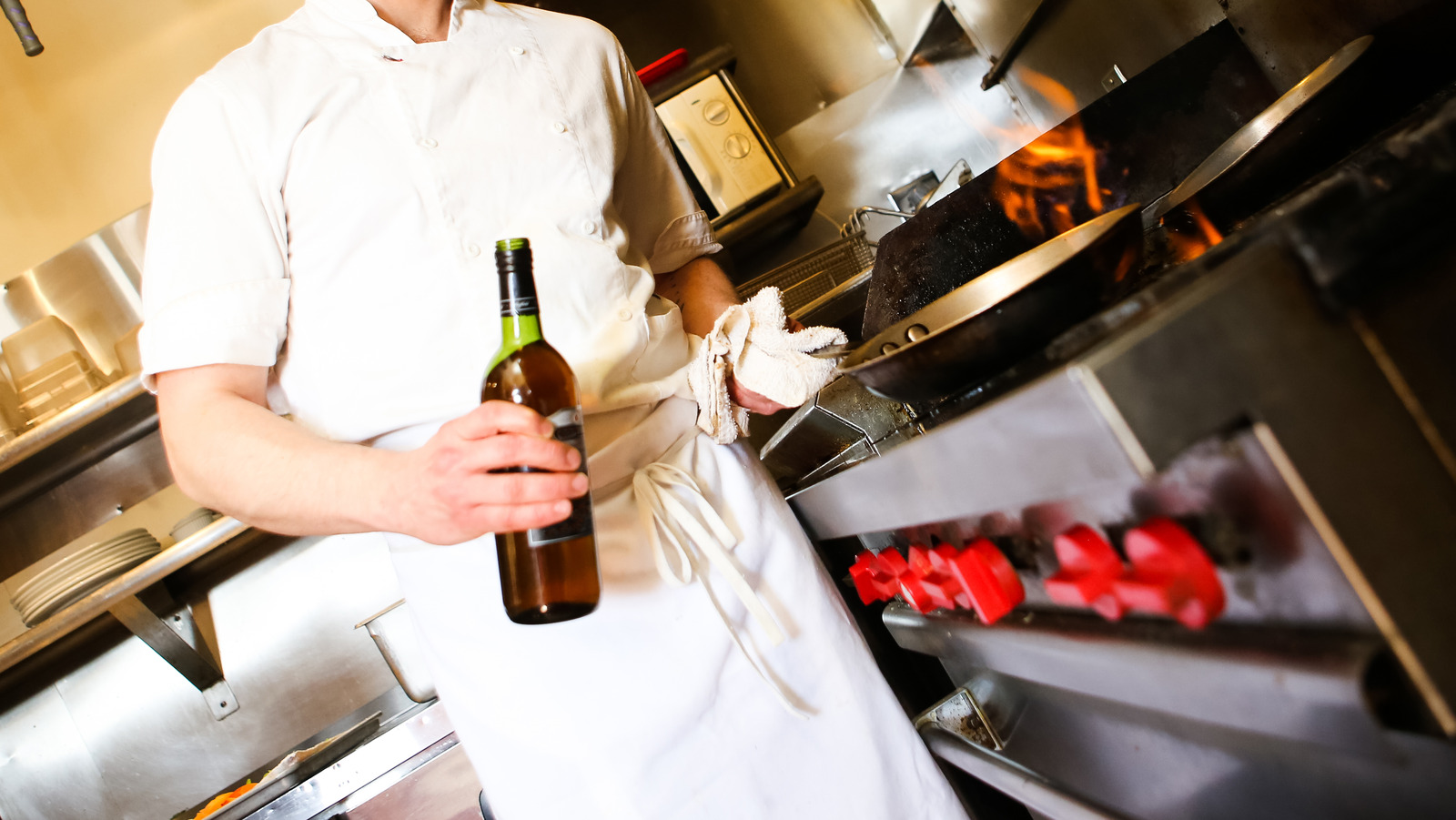 The Important Differences Between Cooking With Wine Vs Sherry