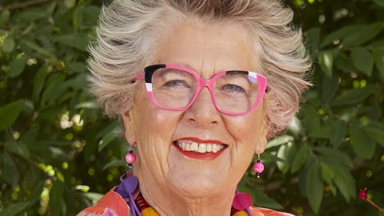 Prue Leith in glasses