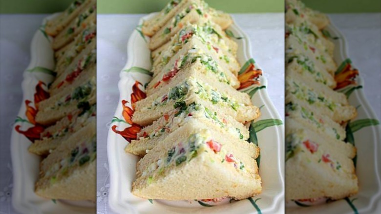 Irish funeral sandwich egg salad