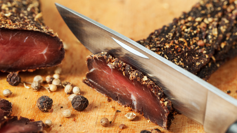 spiced biltong dried beef