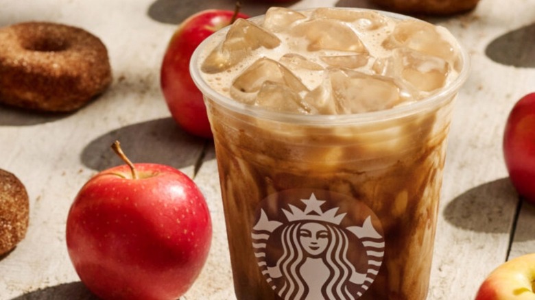 Starbucks iced apple drink