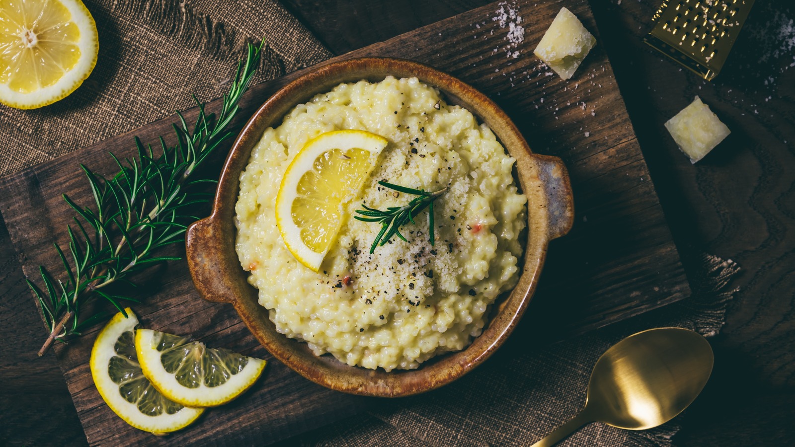 The Key Ingredient Swap For Vegan Risotto
